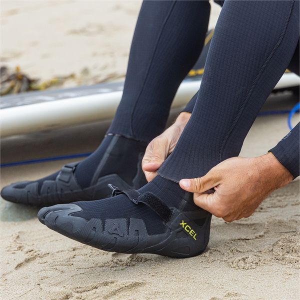 2026 Xcel Drylock 5mm Split Toe Bottes En Néoprène ACV59019 - Black
